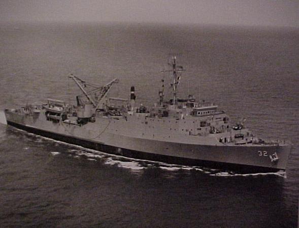 USS Spiegel Grove (LSD-32)  -  June 1957